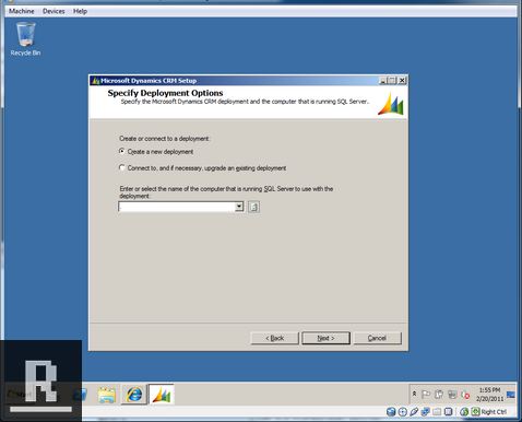 CRM specify development options